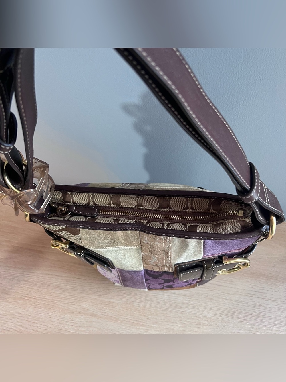 Coach Limited Edition Patchwork Shoulder Bag - Picture 5 of 7